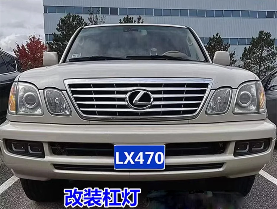 akcesoria samochodowe reflektor zderzaka do Lexus LX470 lampa przeciwmgielna LED 1998 ~ 2007y do Lexus LX470 reflektor dzienny