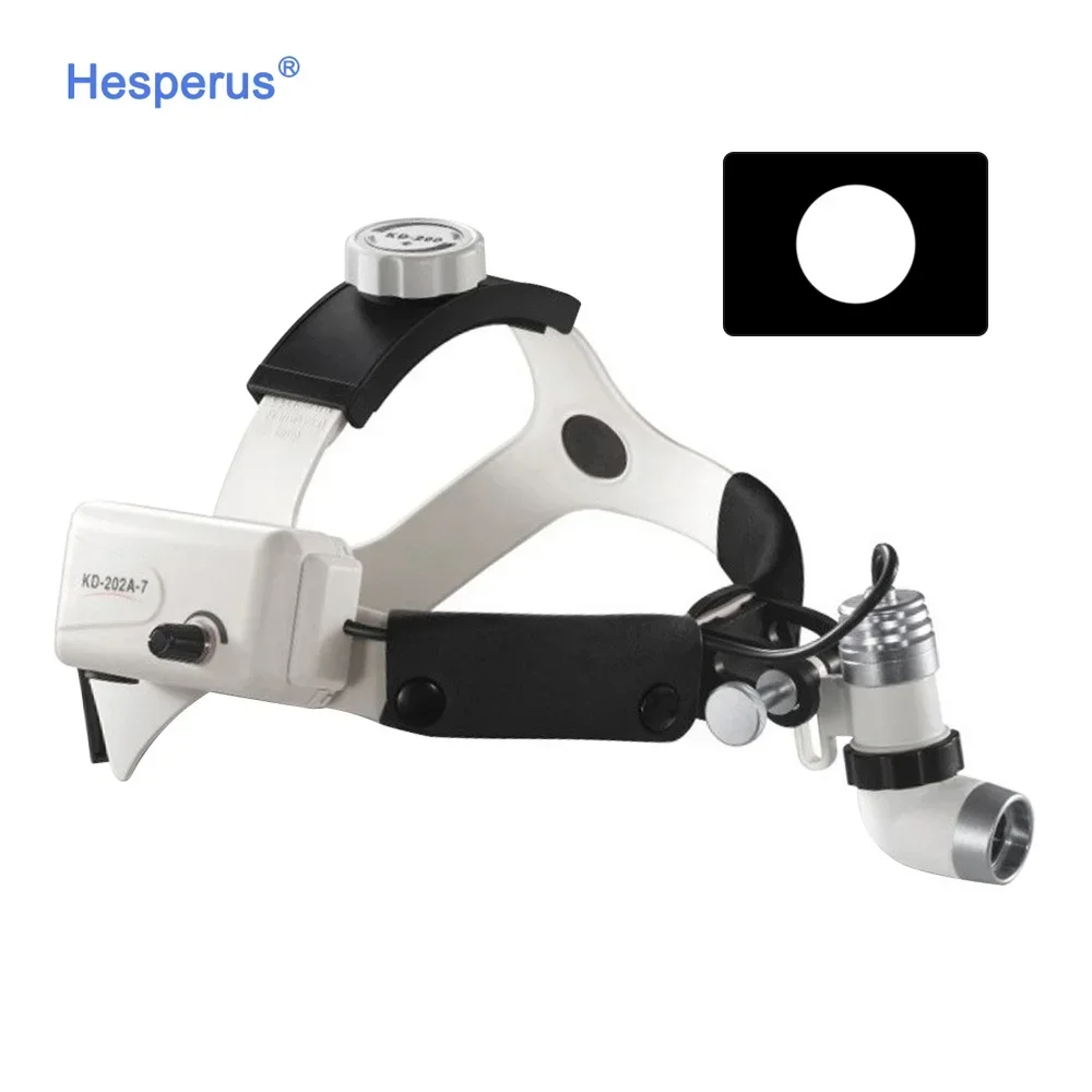 Surgery de ntal Wireless Headlight 3w Led Medical Ent Surgical Headlight Pet Clinic Head Lights 2.5x / 3.5x