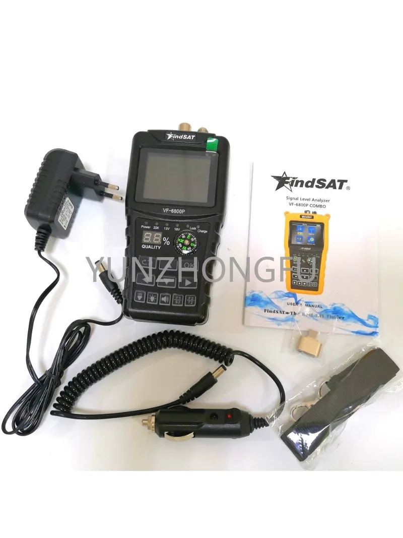 VF-6800P Hd Star Searching Instrument Installation Mytv Star Tuning Instrument with Flashlight Compass