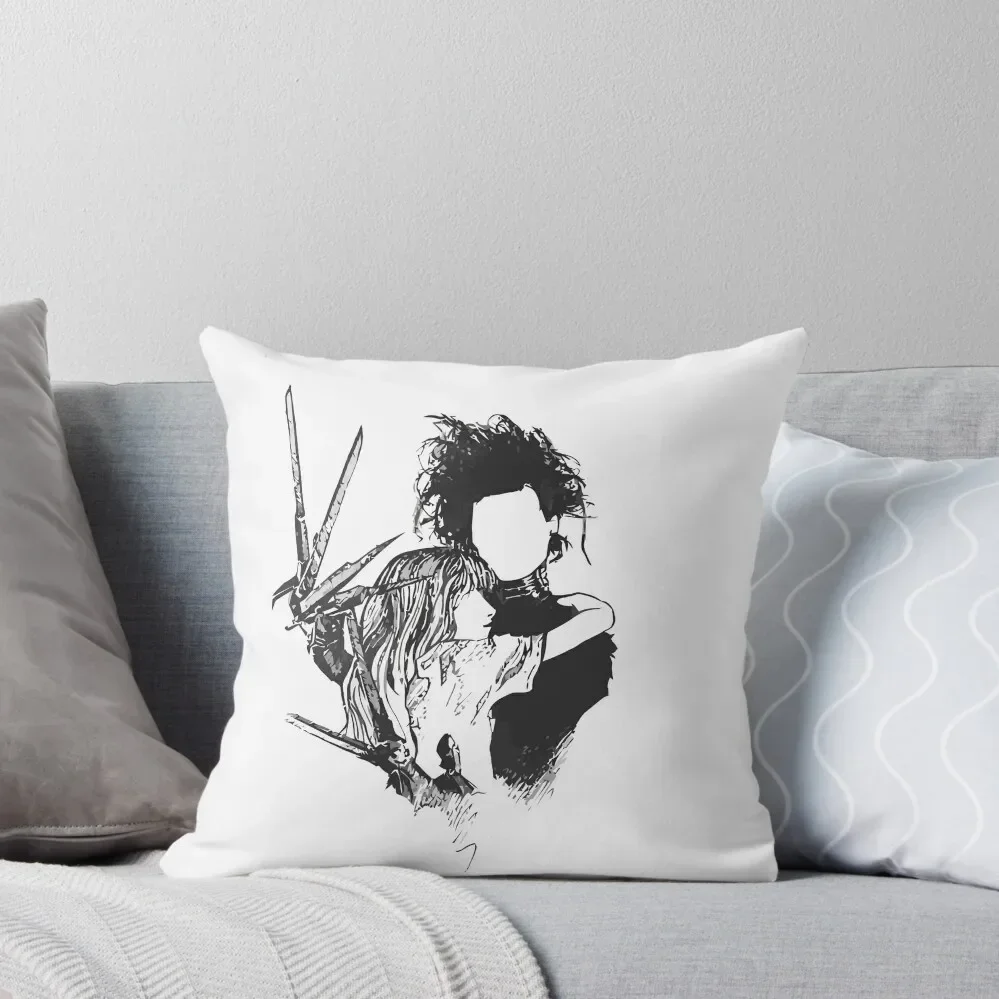 

scissorhands Throw Pillow autumn decoration Pillowcases For Pillows Sofa Decorative Covers pillow