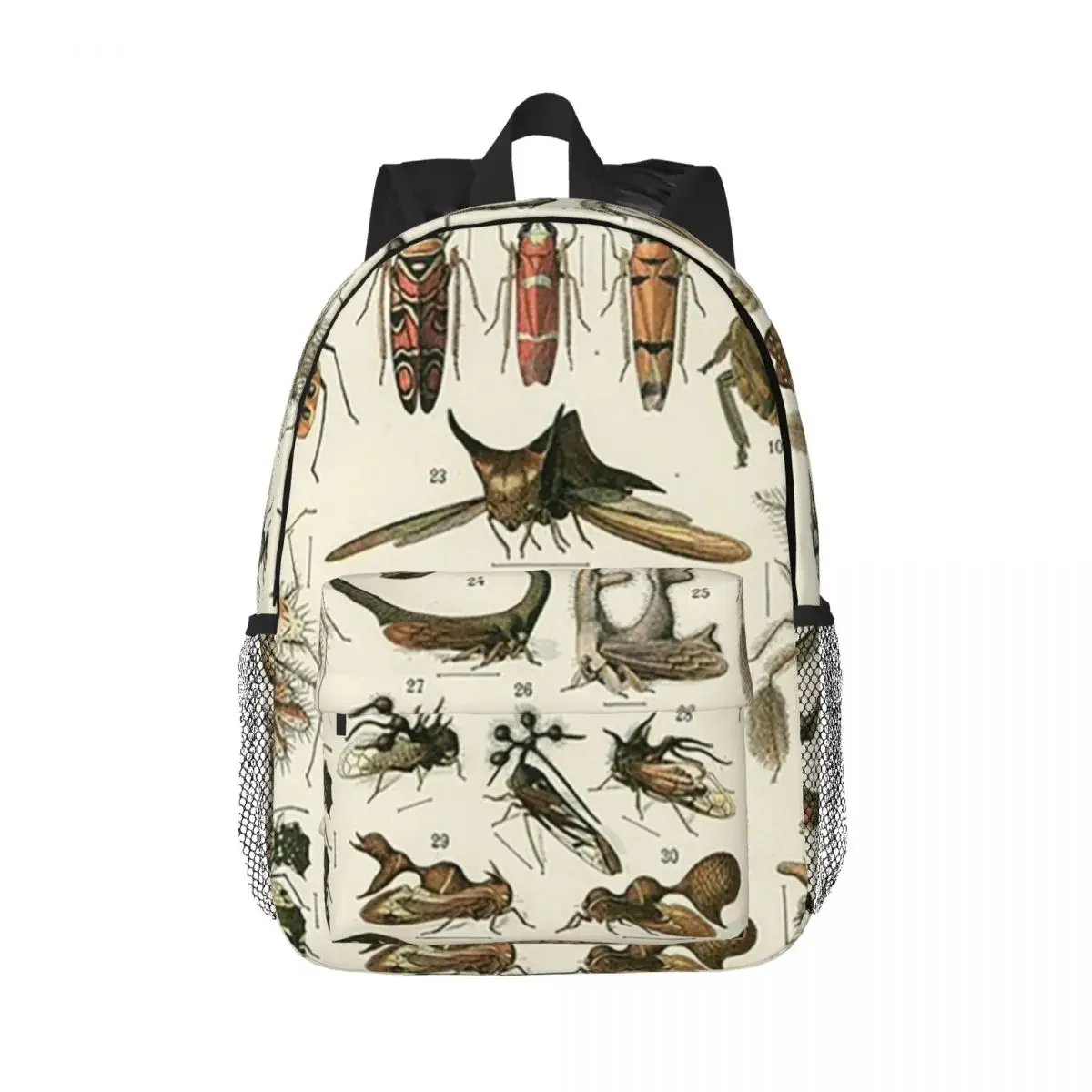 Mochilas de insectos para adolescentes, mochila escolar de dibujos animados para niños, mochila de viaje, bolso de hombro de gran capacidad