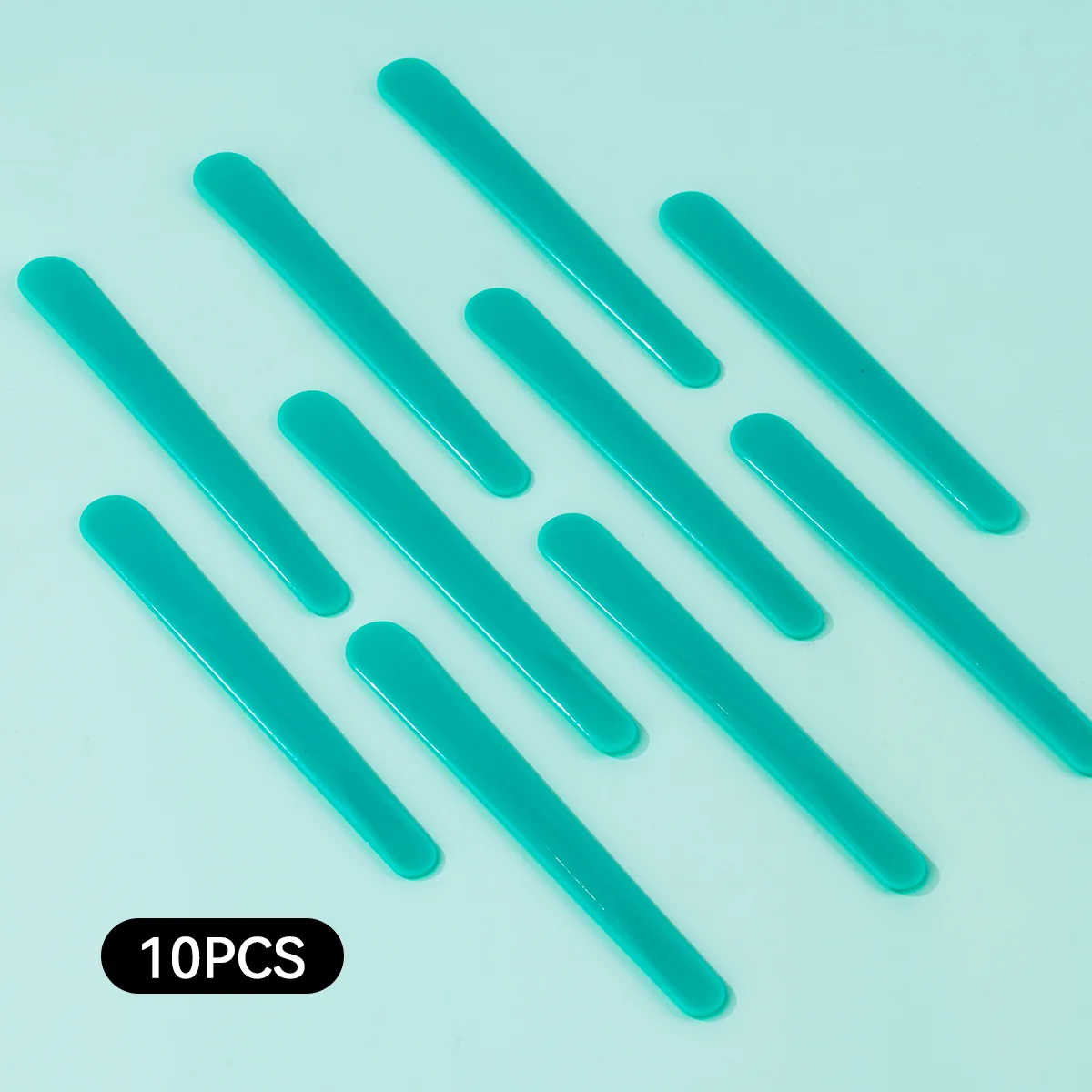 ROSEPIL 10Pcs Multi-functional Plastic Wax Stirring Sticks Hair Removal Applicator Sticks Shaving Wax Scraping Tools view 6