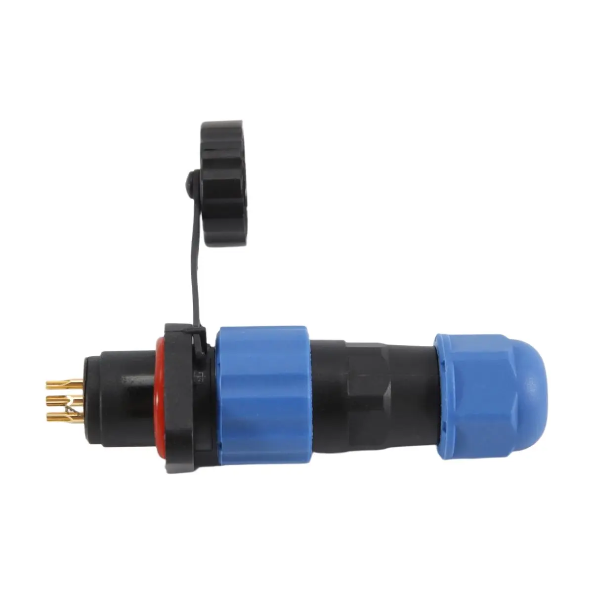 【Limited Offer】SP13 Waterproof Connector IP68 6 Pin Cable Connectors Male/Female Plug and Socket Nut/Flange/Docking