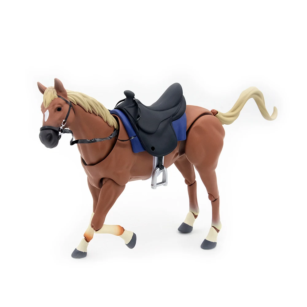 

Figma 490 Brown Horse White Horse Black Horse Yellow Horse Joint Movable Ornament Model