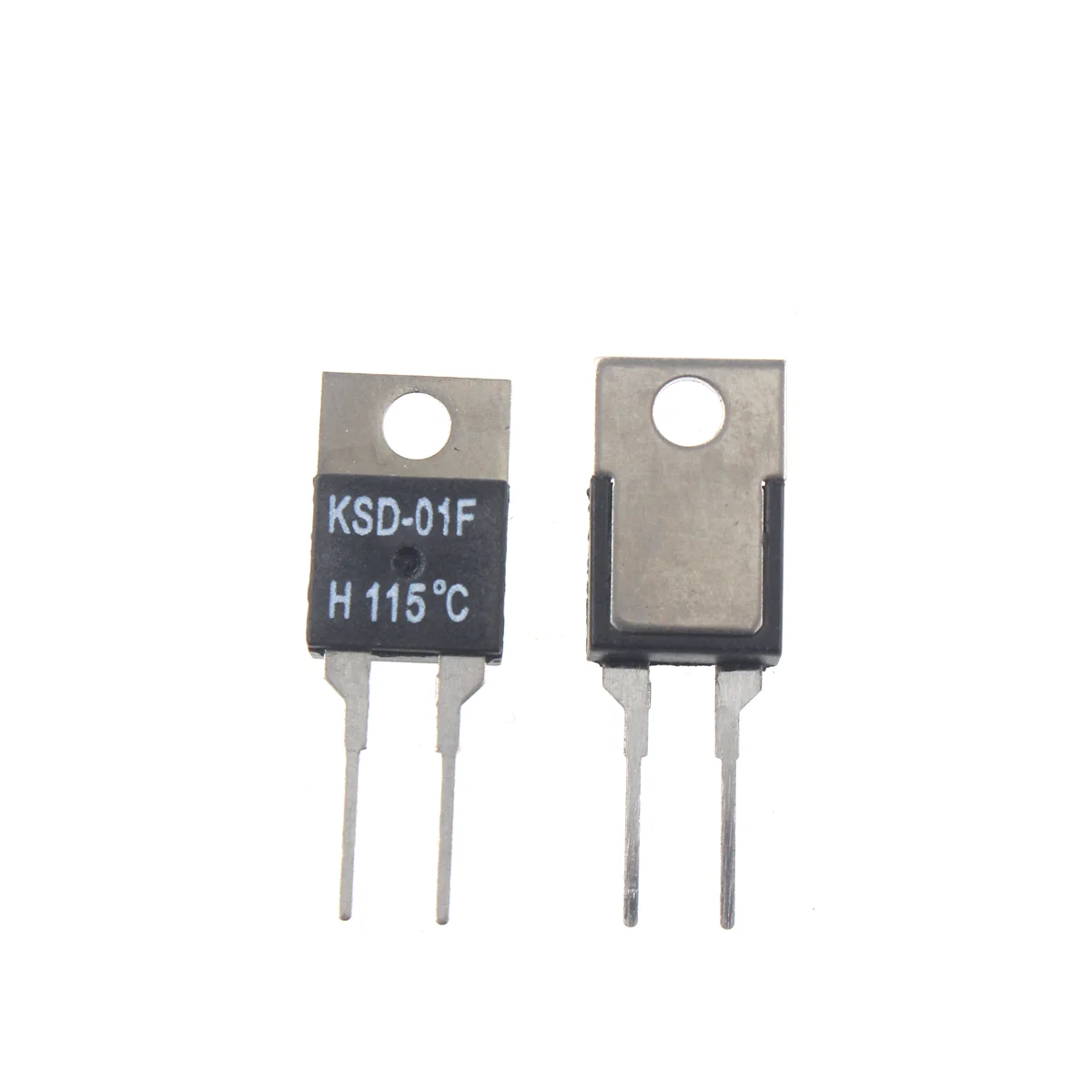 5PCS KSD-01F 40 50 55 60 70 75 80-150 Degree Celsius Normally Open Close Temperature Switch Thermostat Thermal Protector TO-220