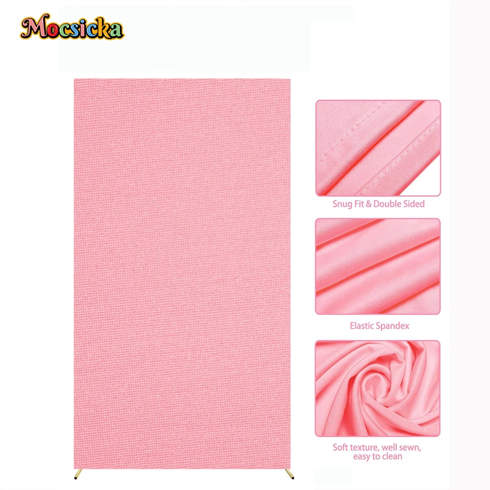 خلفية تصوير مستطيلة الشكل من Mocsicka ، خلفية غلاف بلون واحد ، جانب مزدوج ، زفاف ، حفلة عيد ميلاد ، ديكور مخصص