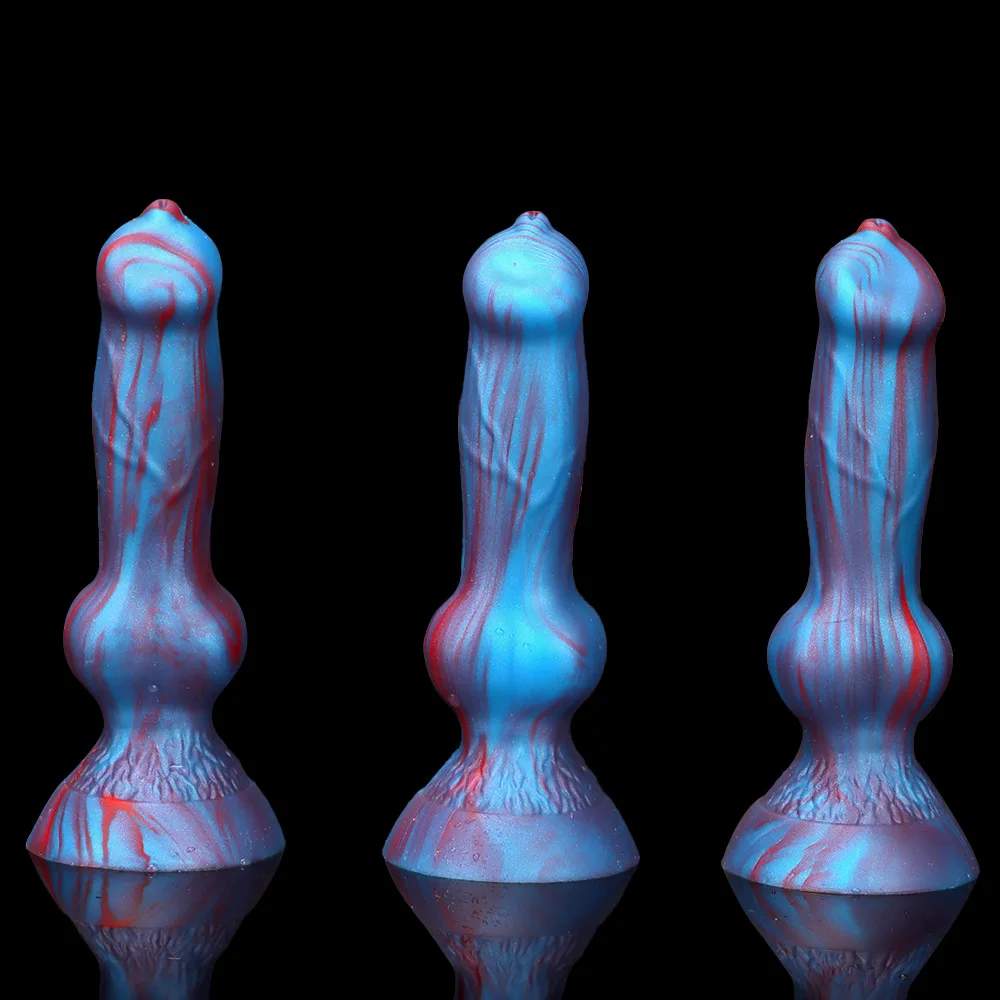 Mini Flesh Realistic Dog Dildo Vagina Anal Butt Dog Diao Penis Mix Colors Suction Sm Cup Pug Anal Woman Adult Sex Toy Pussy Pump