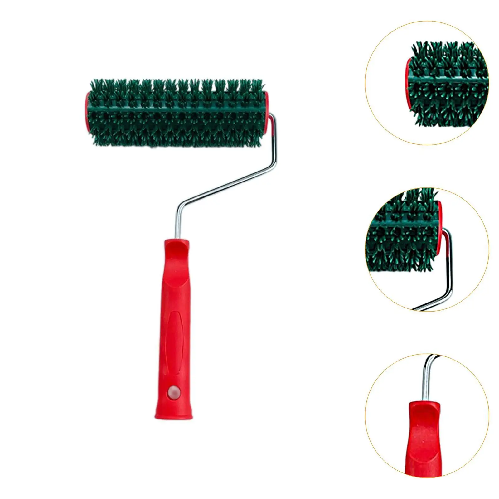 Painting Roller Brush Flexible Plastic Tool for Professional Wall Texture Finishes and Residential Painting