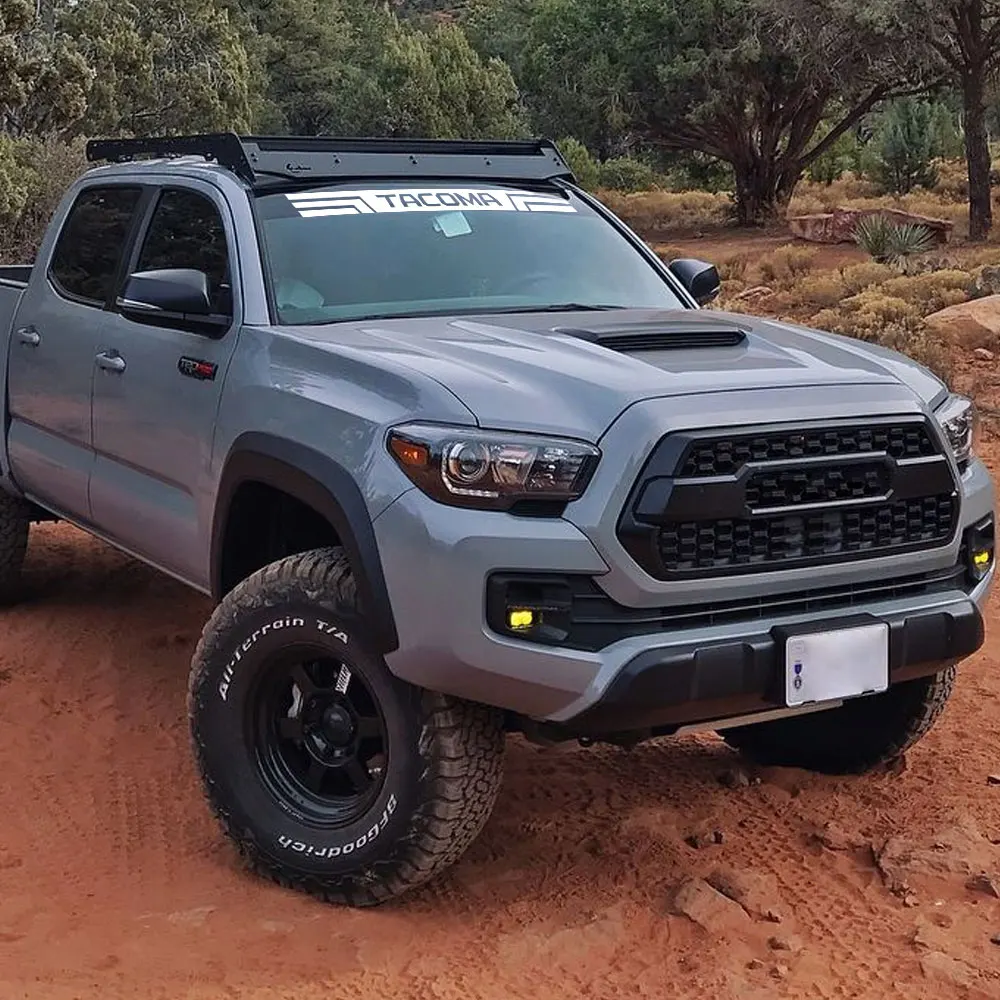 For Toyota Tacoma Pickup Front Windshield Stickers Truck Vinyl Graphics Custom Logo Covers Car Decor Decals Auto Accessories
