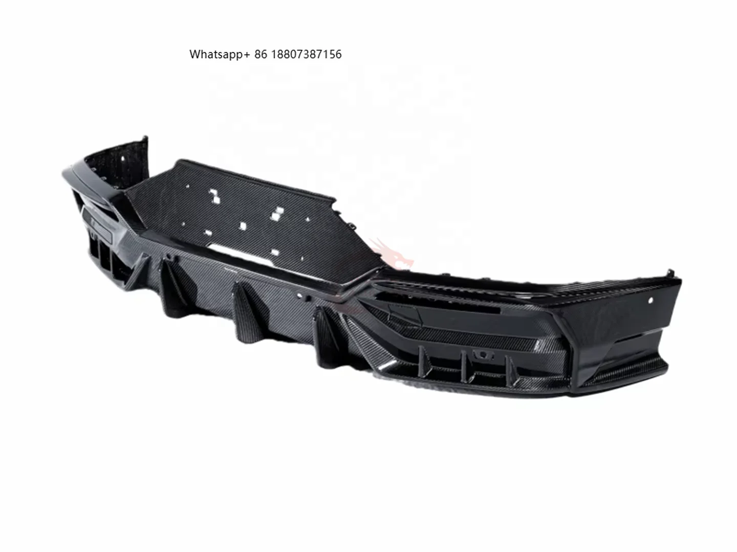 PK Style Dry Carbon Fiber Rear Diffuser Rear Lip Rear Bumper Diffuser Body Kit for Lotus Eletre