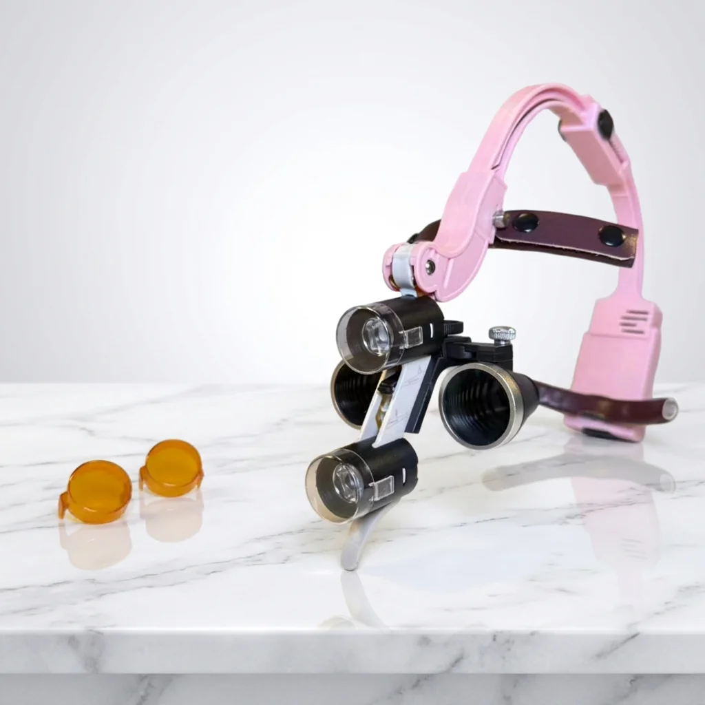 

High Adjustable Quality Magnifying Glass 2.5X/3.5X Dentl LED Headlight Oral Examination