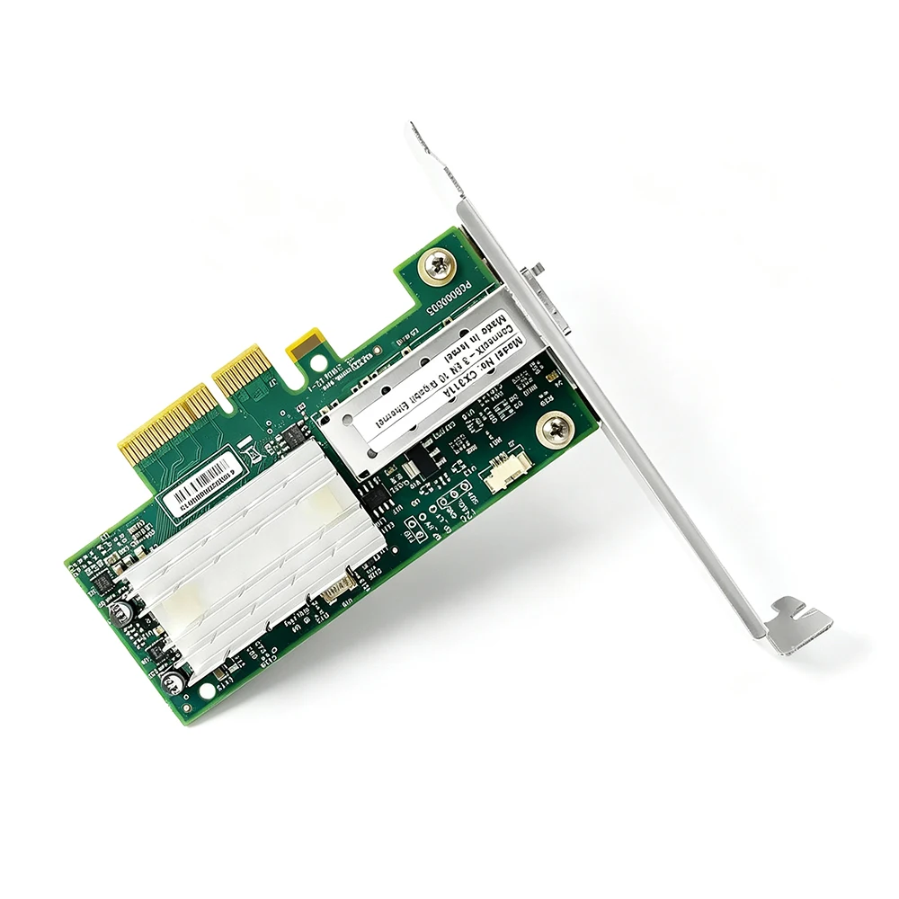 Mellanox MCX311A-XCAT ConnectX-3 EN 10GbE NIC Single Port SFP+ PCIe 3.0 X4 10G Ethernet Network Adapter for Synology NAS Server
