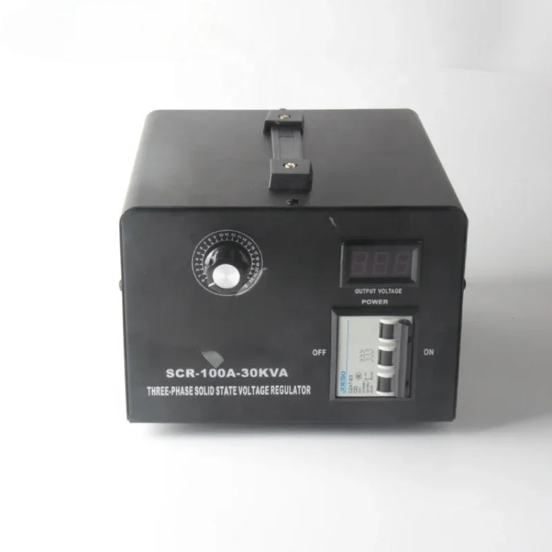 SCR-100A-30KVA THREE-PHASE SOLID STATE VOLTAGE REGULATOR