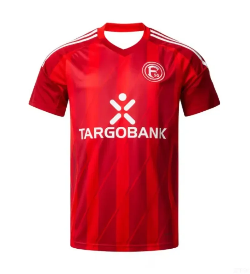 2025 Short Comic Soccer 3D Printing Dusseldorf Printed Training Soccer Uniform Men's and Women's Breathable T-shirt