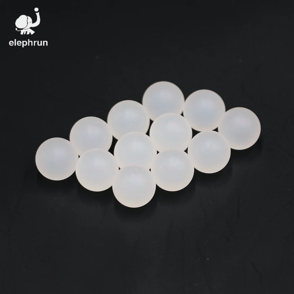 1/2'' ( 12.7mm ) Polypropylene ( PP ) Sphere Solid Plastic Balls for Ball Valves and Bearings