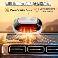 Car Heater 120w 12V Electric Heated Fan Auto Windshield Defogging Defrosting Heating Cooling Fan for Car Truck RV SUV