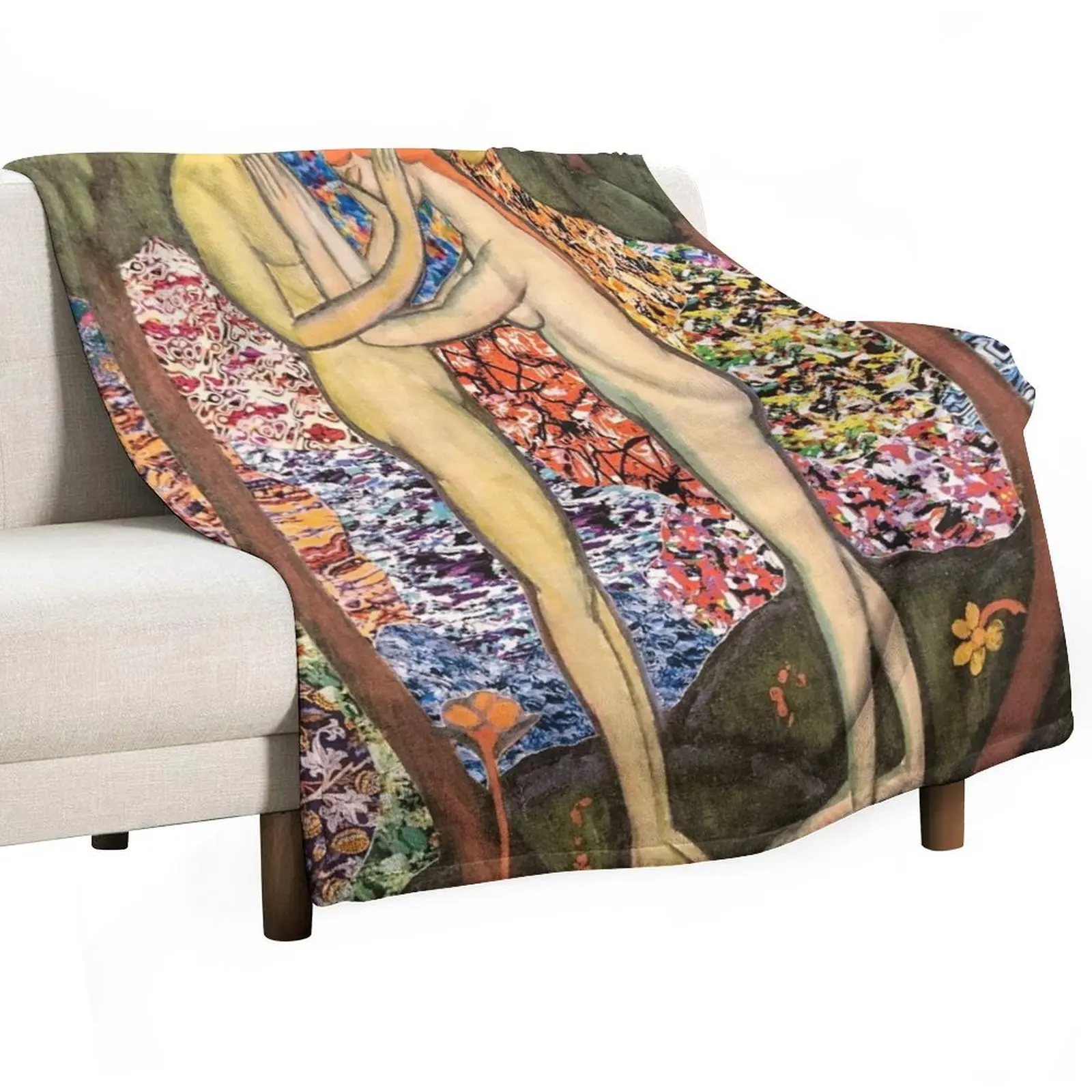 The deep feelings Throw Blanket Decoratives For Sofa Thin Blankets