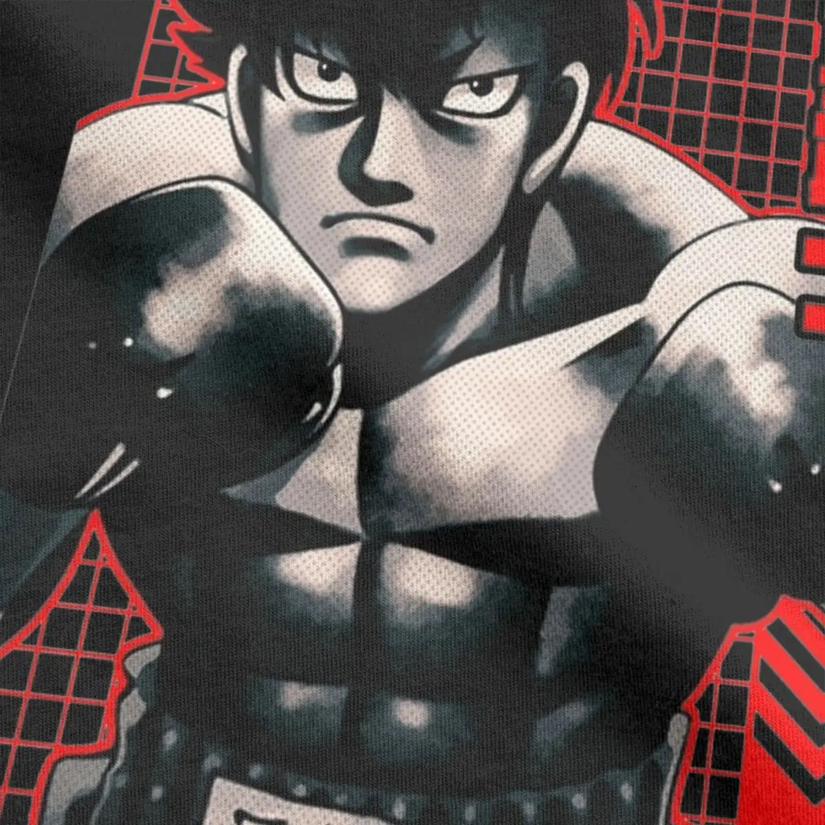 Funny Sendo Takeshi Hajime No Ippo Anime T-Shirts Men Round Neck Cotton T Shirt Short Sleeve Tee Shirt Gift Idea Clothing