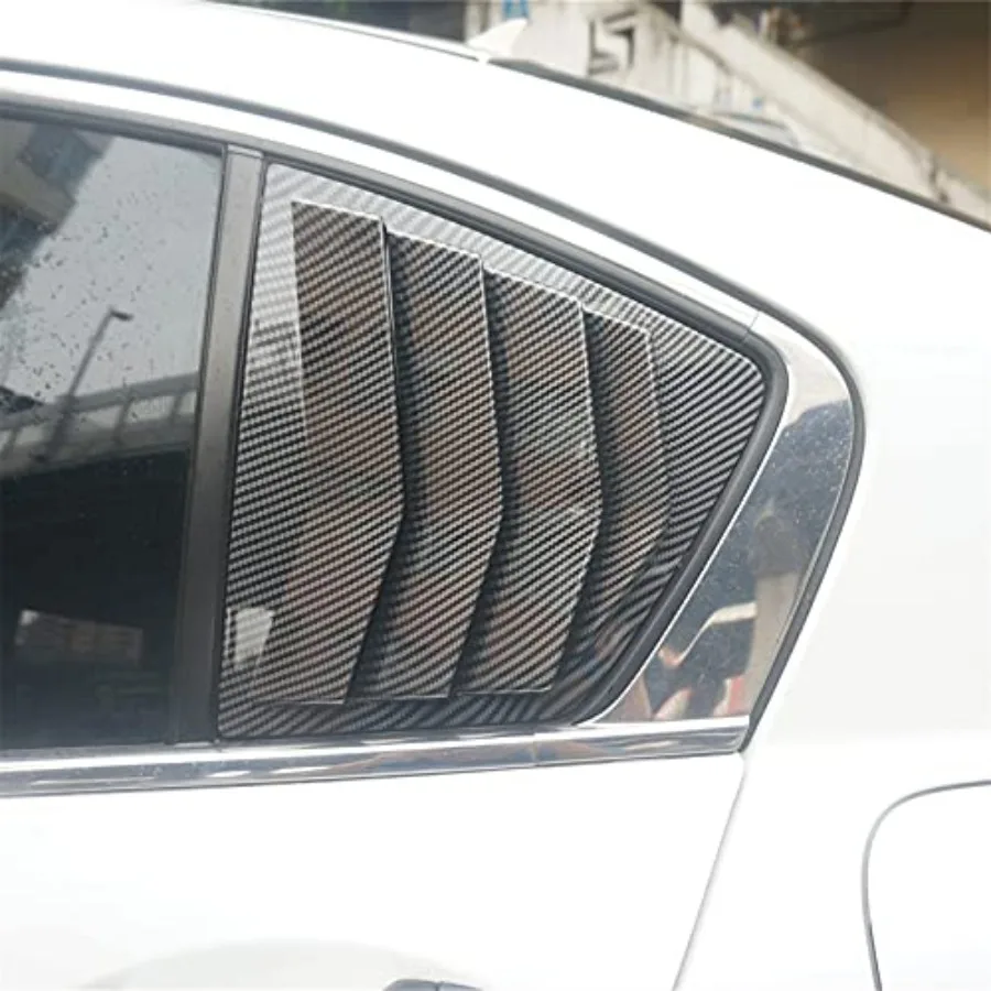2X Sport Quarter Window Scoops Louvers for Honda Accord Sedan 2013 2014 2015 2016 2017