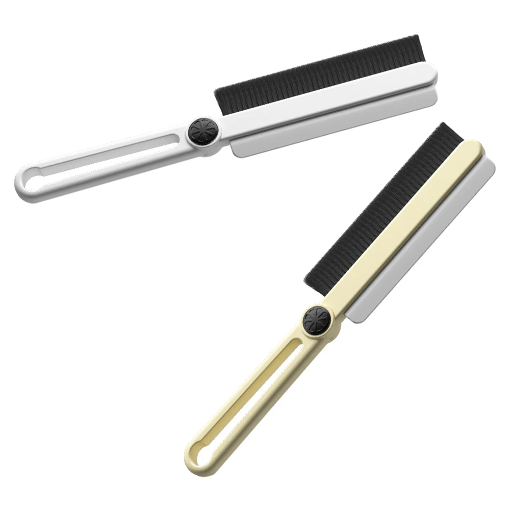 

2Pcs Rotating Crevice Cleaning Brush Deep Cracks Stains Bathroom Kitchen Scrub Window Track Floor Cleaner Household