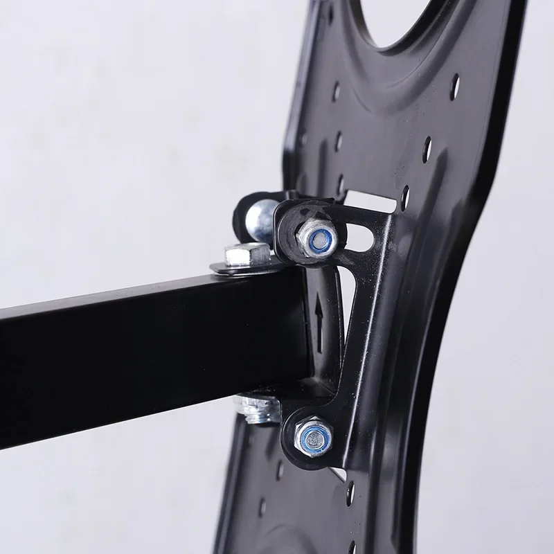 العالمي قابل للسحب التلفزيون يتصاعد جدار جبل قوس شاشات كريستال بلورية حامل التلفاز توسيع قوس معدني مرنة الذراع حامل التلفزيون