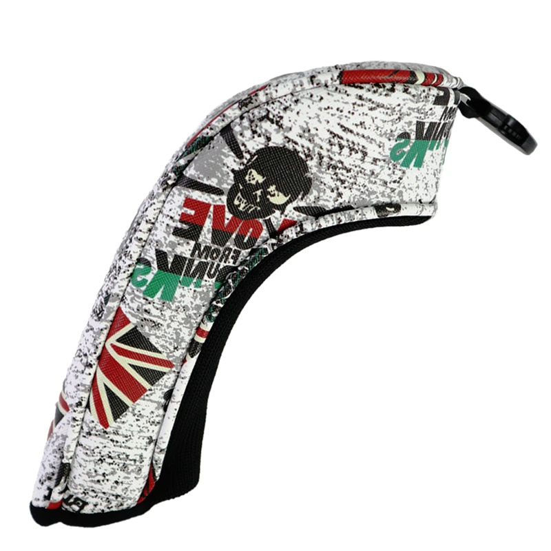1pcs Golf Club Head Covers for Hybrid Wooden the Skull Print style