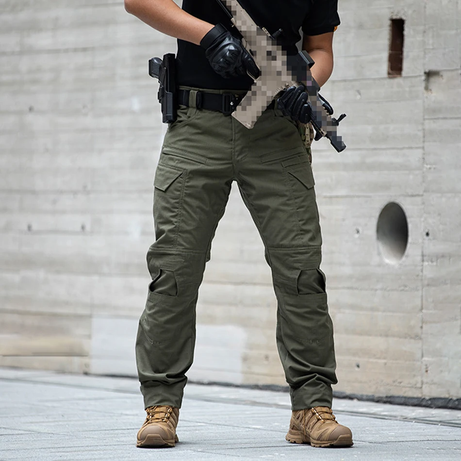 

G4 Tactical Hiking Pants US Cargo Pants Wear Resistant Tear Resistant Breathable Fabric Multifunctional Pocket Outdoor Trousers