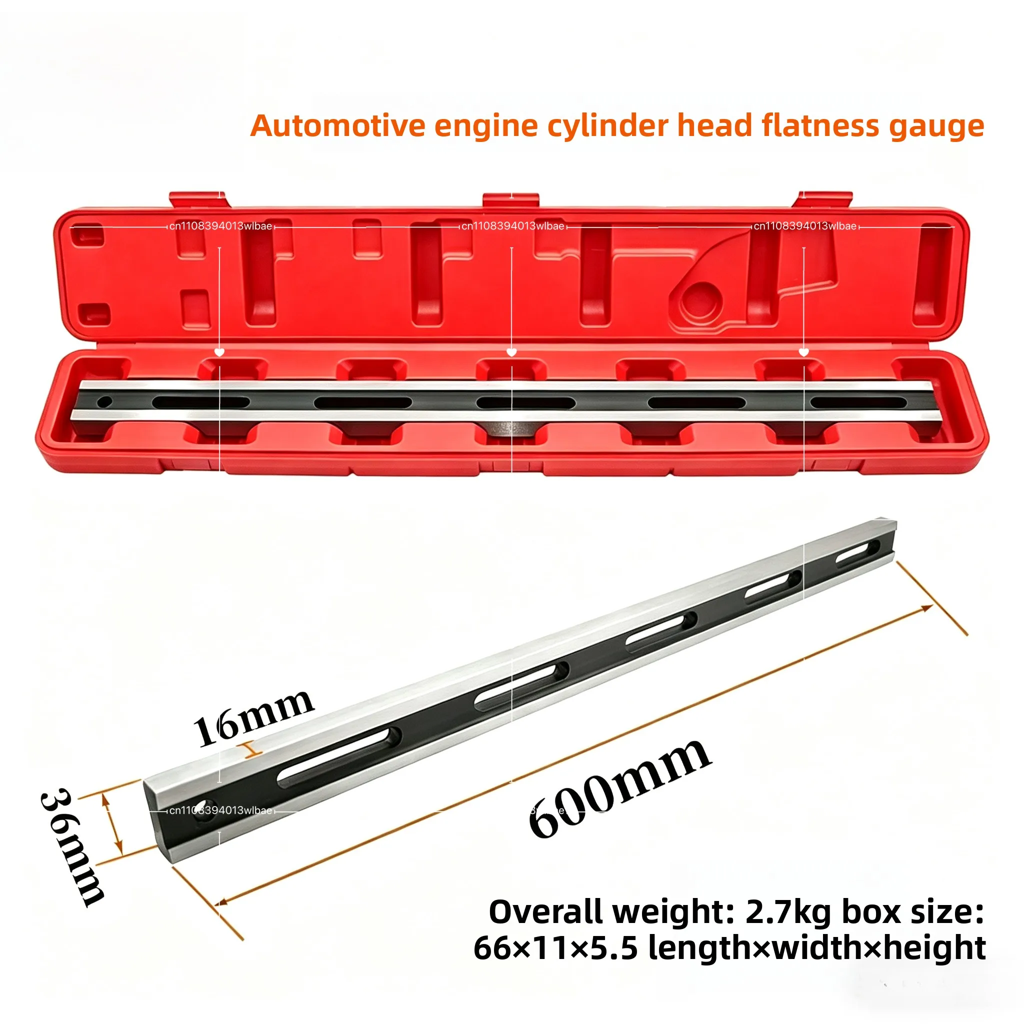 Engine Cylinder Head Plane Ruler Cylinder Flatness Inspection Ruler Cylinder Block Flatness Inspection Tool