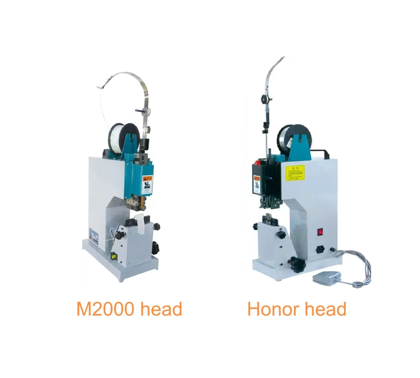 Electric single-head thread bookbinding machine M2000 saddle stitcher with optional Hohner stitching head