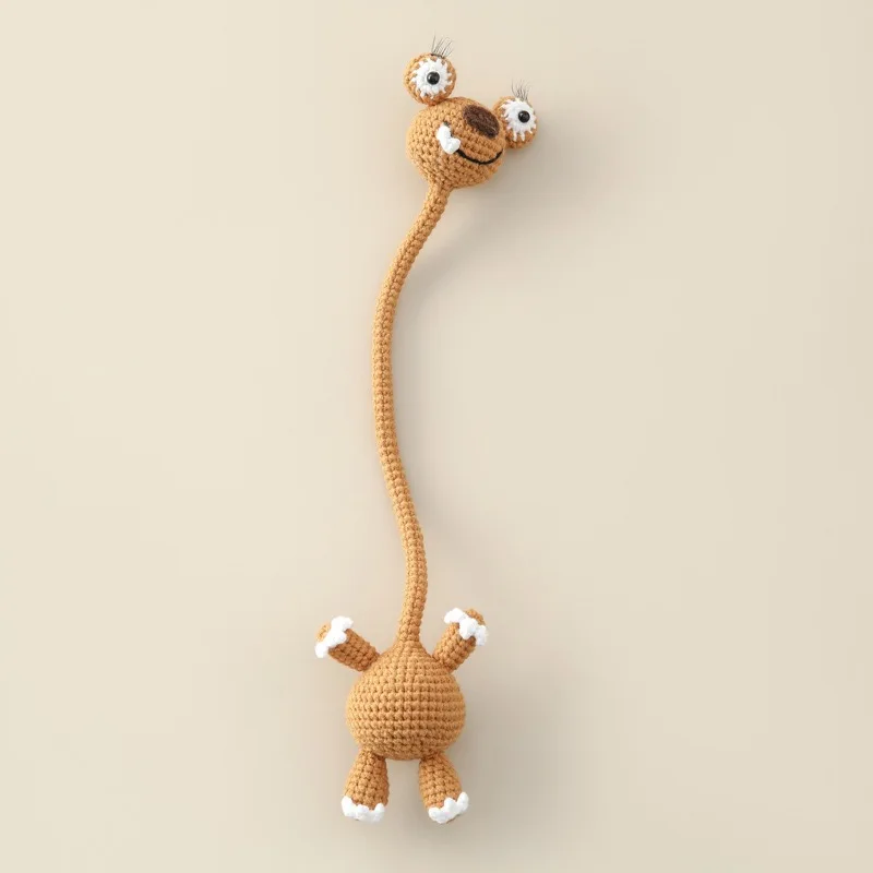 hand-knitted-cute-long-necked-creative-decorative-yarn-finished-doll-tree-frog-new-cross-border-gift-for-all-gender
