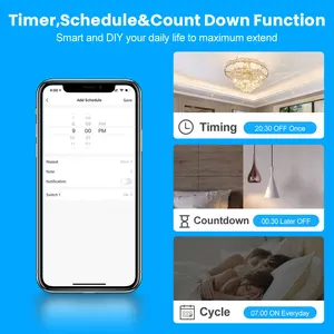 TUYA WIFI Smart Touch Switch Light Brazil 4x4 Neutral Wireless 4/6 Gang RF433 Remote In Outside Light Smart Life Alexa Google Home 11 Main Sales 4x4 TAKEN - №1