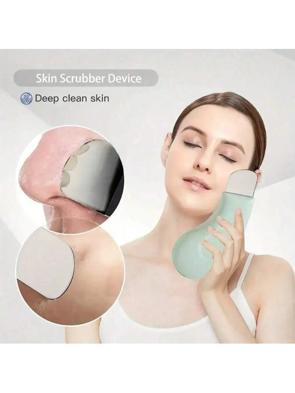 أداة إزالة الرؤوس السوداء الرئيسية للتنظيف العميق متوافقة مع كريم الطين وزيت التنظيف لأداة تجميل الوجه لتنظيف المسام #1