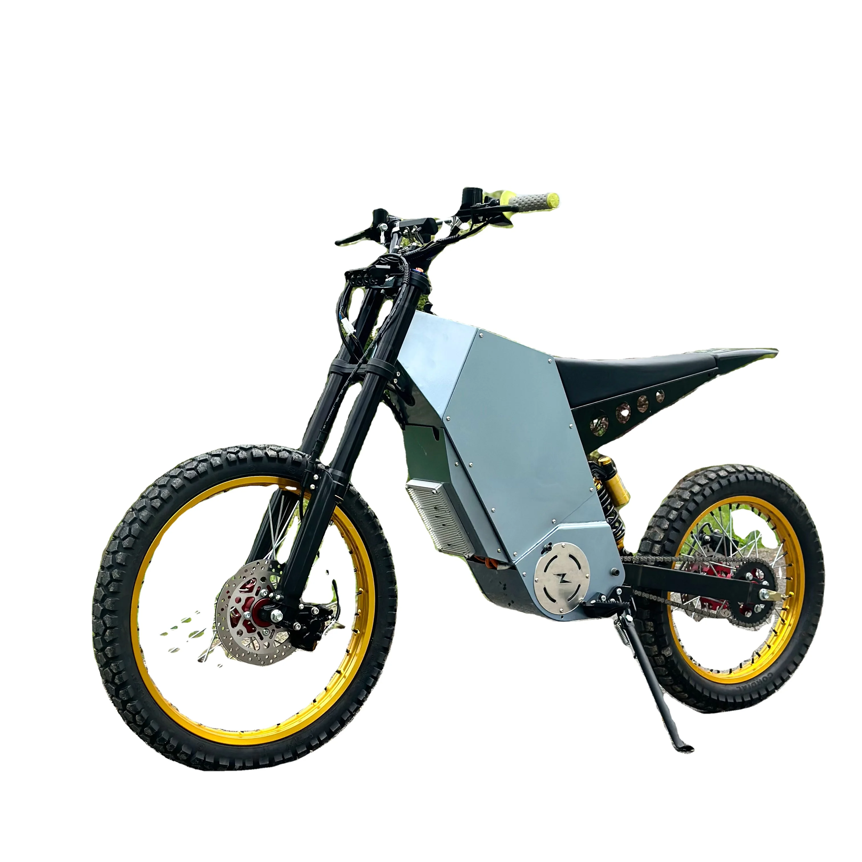 

10000W Electric Mid-drive Motor Bicycle 72V 75AH Battery Stealth Bomber Bike with 100KM/H Fast Speed