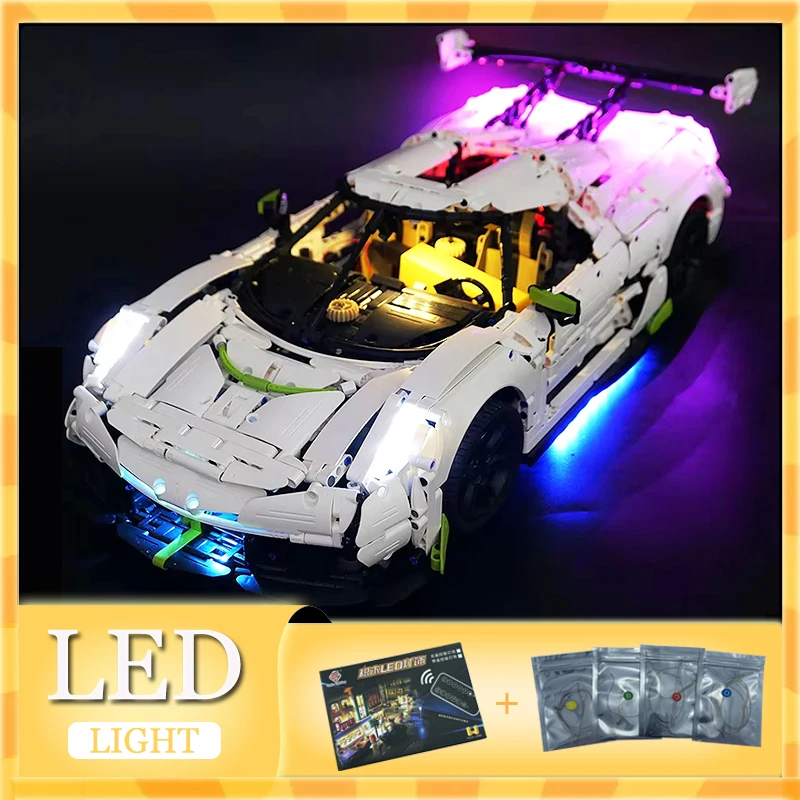 Kit de luz LED DIY para LEGO CADA C61048 (solo luz LED, sin modelo de bloques)