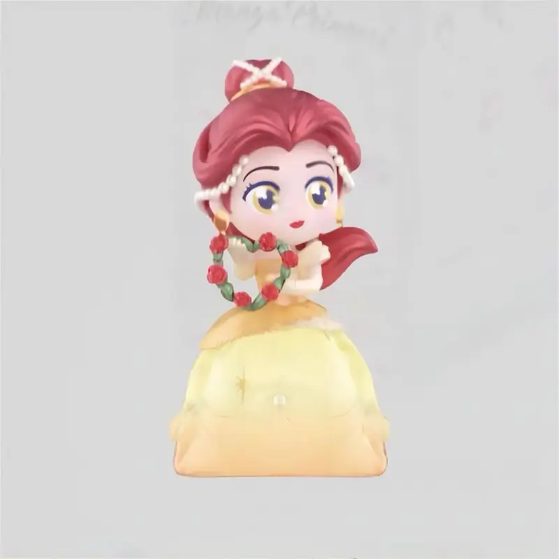 Disney Dream Princess Blind Box Peryferia, Figurki, Śliczne Lalki, Zabawki, Ozdoby na Biurko, Ariel, Królewna Śnieżka, Księżniczka Jasmine