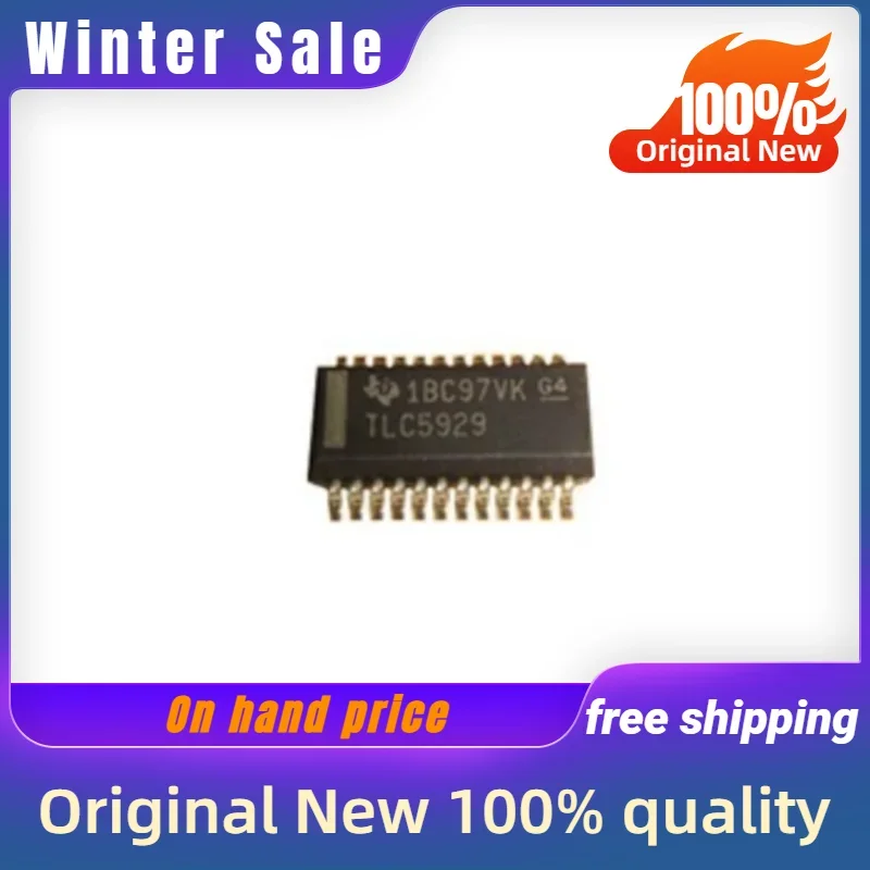 

10PCS New original TLC5929DBQR TLC5929 SSOP24 quality goods