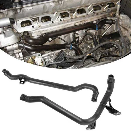 Tubería de refrigerante de agua de entrada de calentador de motor de 2 piezas para BMW E39 E46 11531705210 11537502525