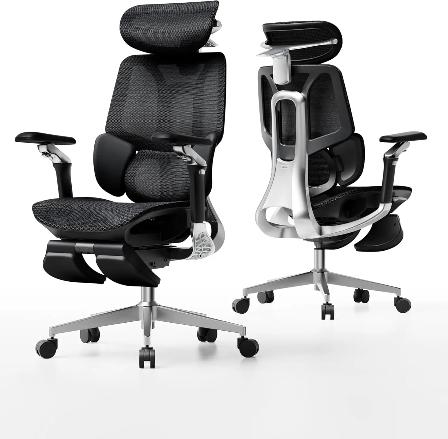 

Hbada E3 Pro 2026 Edition Ergonomic Office Chair, Mesh Desk Chair with 3-Zone Floating Lumbar Support, Upgraded 4D Headrest, 720