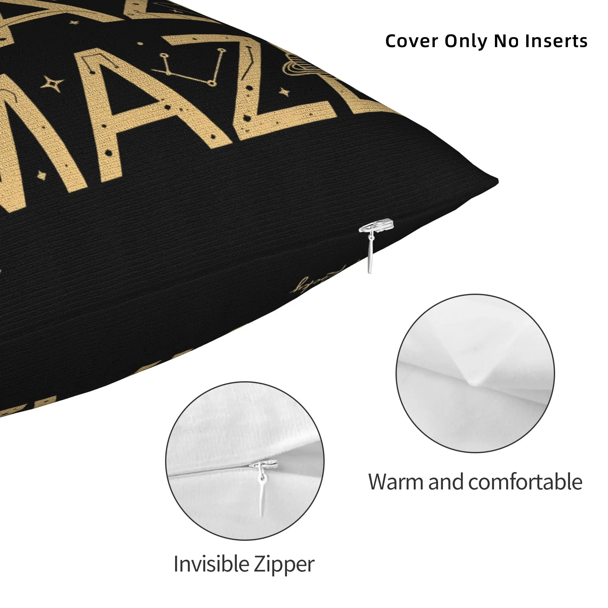 Project Hail Mary Inspired Sci Amaze Pillowcase Print Polyester Cushion Cover Decorations Eridani-Rocky Pillow Case Cover Zipper