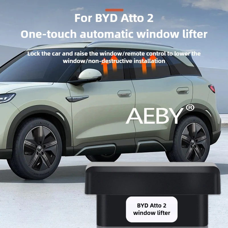 

AEBY For BYD Atto 2 2024 Window Closer,Smart Power Window Module,No Door Dismantling,Plug & Play OBD Module,auto parts