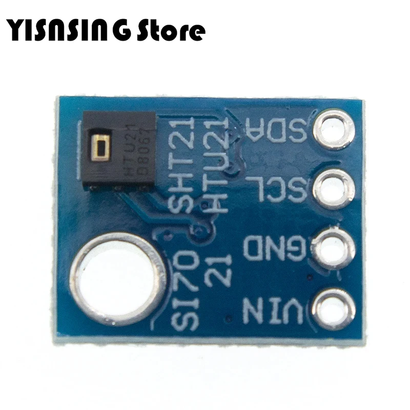 GY-21 HTU21D IIC/I2C Digital Temperature & Humidity Sensor Breakout Board Module For Weather Stations Humidor Control 3.3V