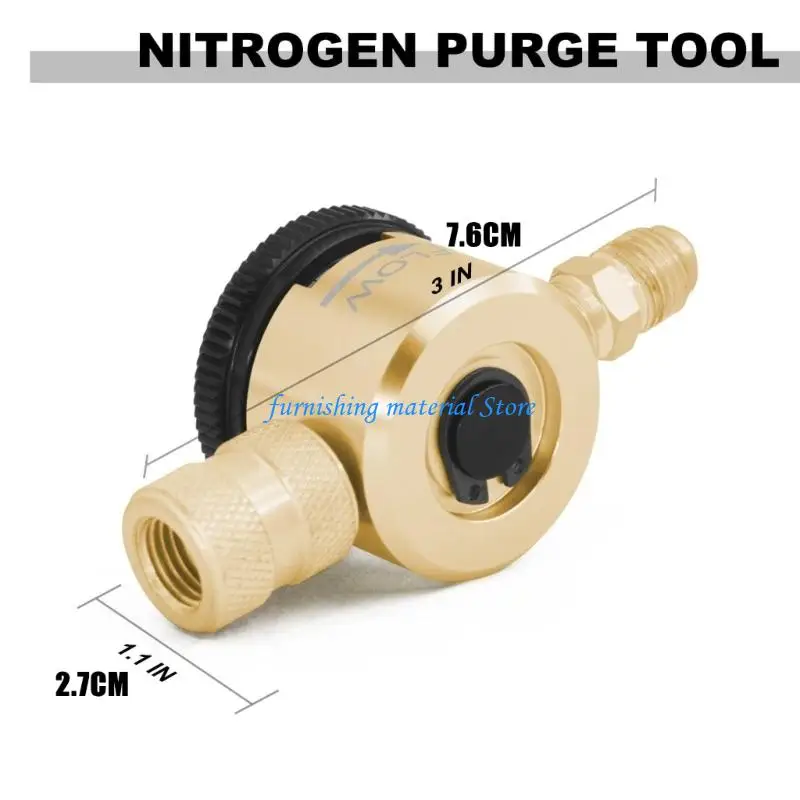 Y5GD Copper Nitrogen Purge Regulator Suitable For Durability With Easy Installation And Leak Prevention For Lab Applications