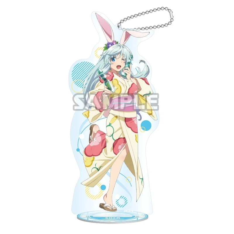 Keychains Arifureta Shokugyou De Sekai Saikyou Hajime Kaori Yue Shia Acrylic Standee Figurines Desk Decoration Topper 15cm