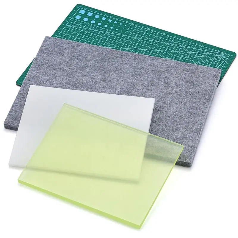 

AEE8-4Pcs Punching Pad, Leather Cutting Pad, Leather Craft Pad,Sound Absorbing Pad And A4 Repair Cutting Pad,Suitable For DIY