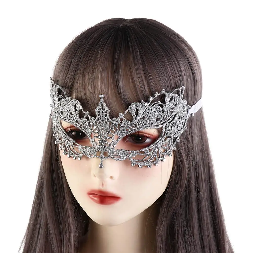 Gift Show Eye Mask Cosplay Prom Props Carnival Halloween Supply Venice Mask Lace Masquerade Party Supplies Dance Masks