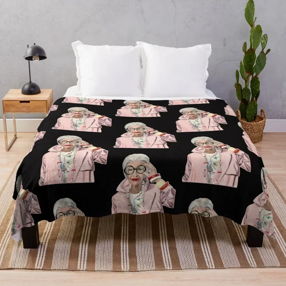 

iris-apfel-iris-apfel Throw Blanket Air Conditioner Soft Blanket for Office Home
