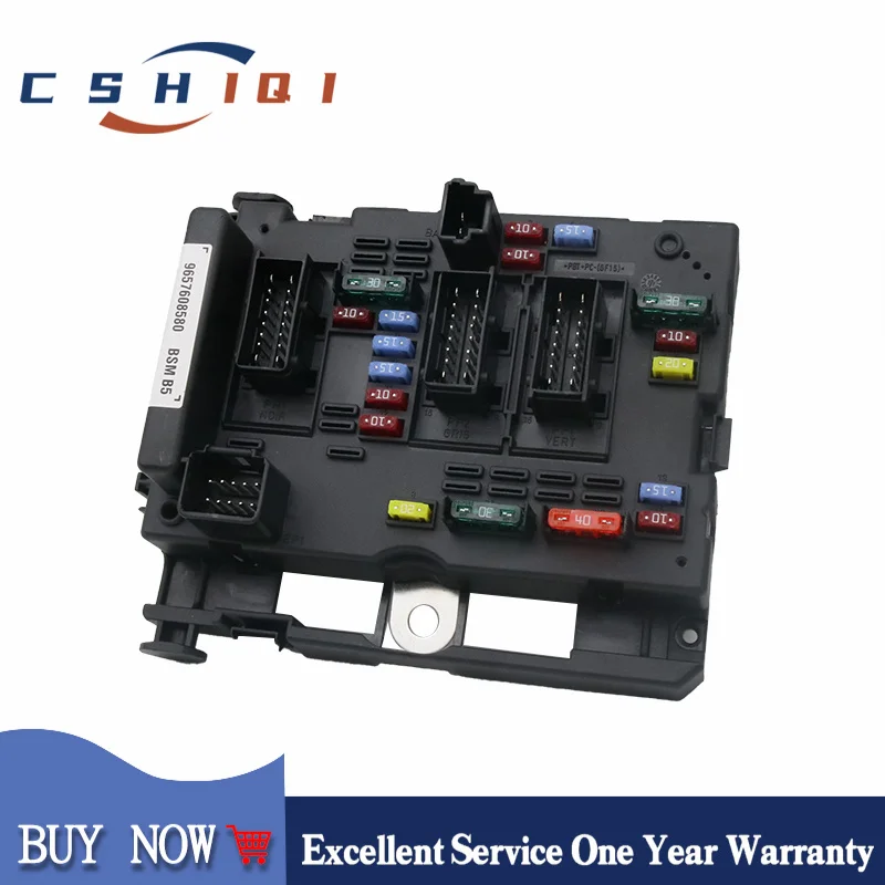 

9657608580 Fuse Box Assembly Relay 9657608580 For Citroen C3 C5 C8 Xsara Picasso Peugeot 206 Cabrio 307 406 Coupe 807 6500Y1