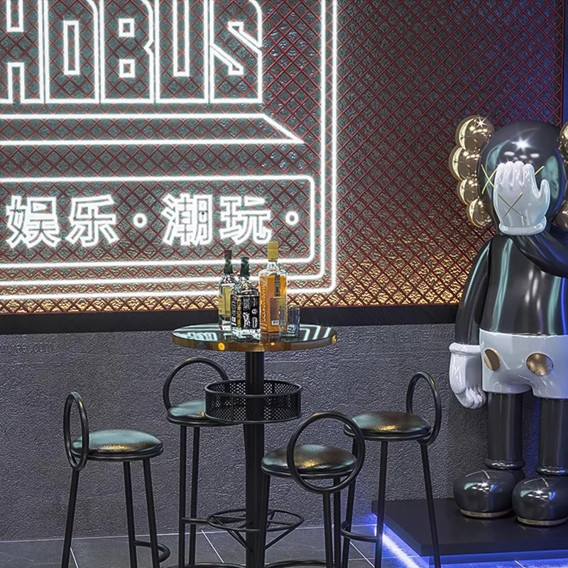 

Reception Desks Nordic Bar Stools Designer Black Design Modern Barstools With Back Minimalist Sillas Para Comedor Furniture