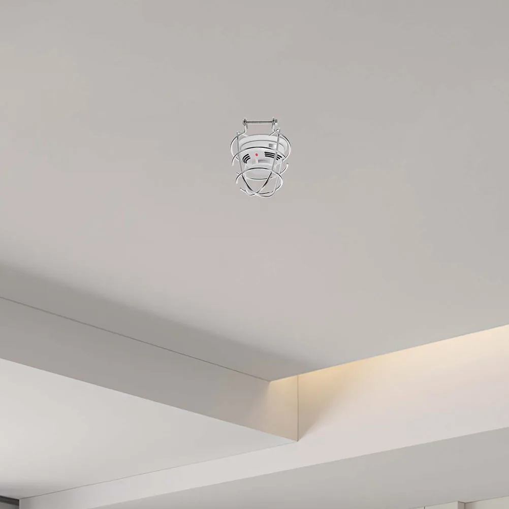 

2pcs Fire Sprinkler Head Rack Guard Metal Cage Protective Covers Compact Design Residential Commercial Industrial
