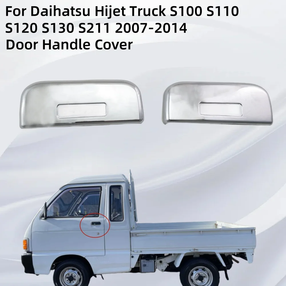

Car Exterior Chrome ABS plastic Door Handle Cover For Daihatsu Hijet Truck S100 S110 S120 S130 S211 2007-2014